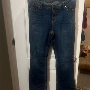 Torrid Blue Boot Cut Jeans Medium-Dark Wash